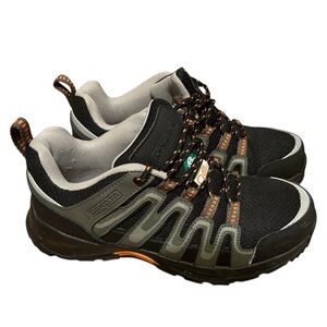 Dakota Steele Toed Shoes Black and Gray with Durable Design